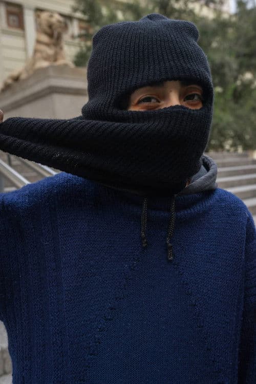 Pasamontaña Quemado