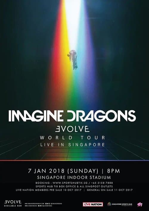 Imagine Dragons Evolve 2018 Live