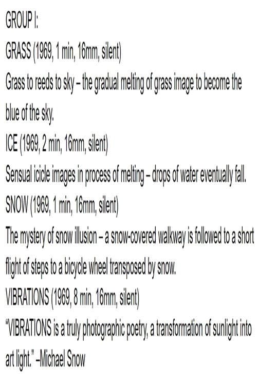 Group I: Grass/Ice/Snow/Vibrations