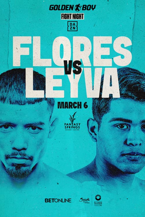 Manuel Flores vs. Jorge Leyva
