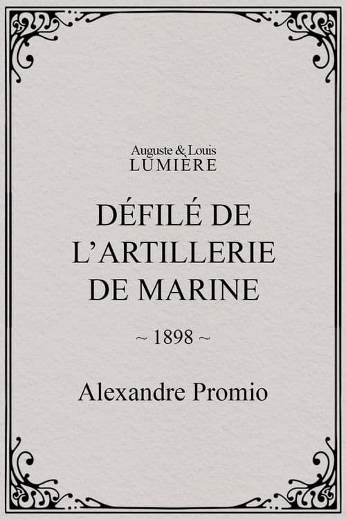 Défilé de l’artillerie de marine